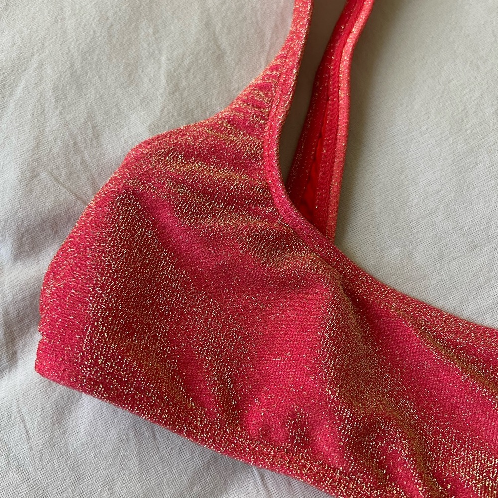 Sparkling Coral Burnt Red Bikini - Picture 4 of 7